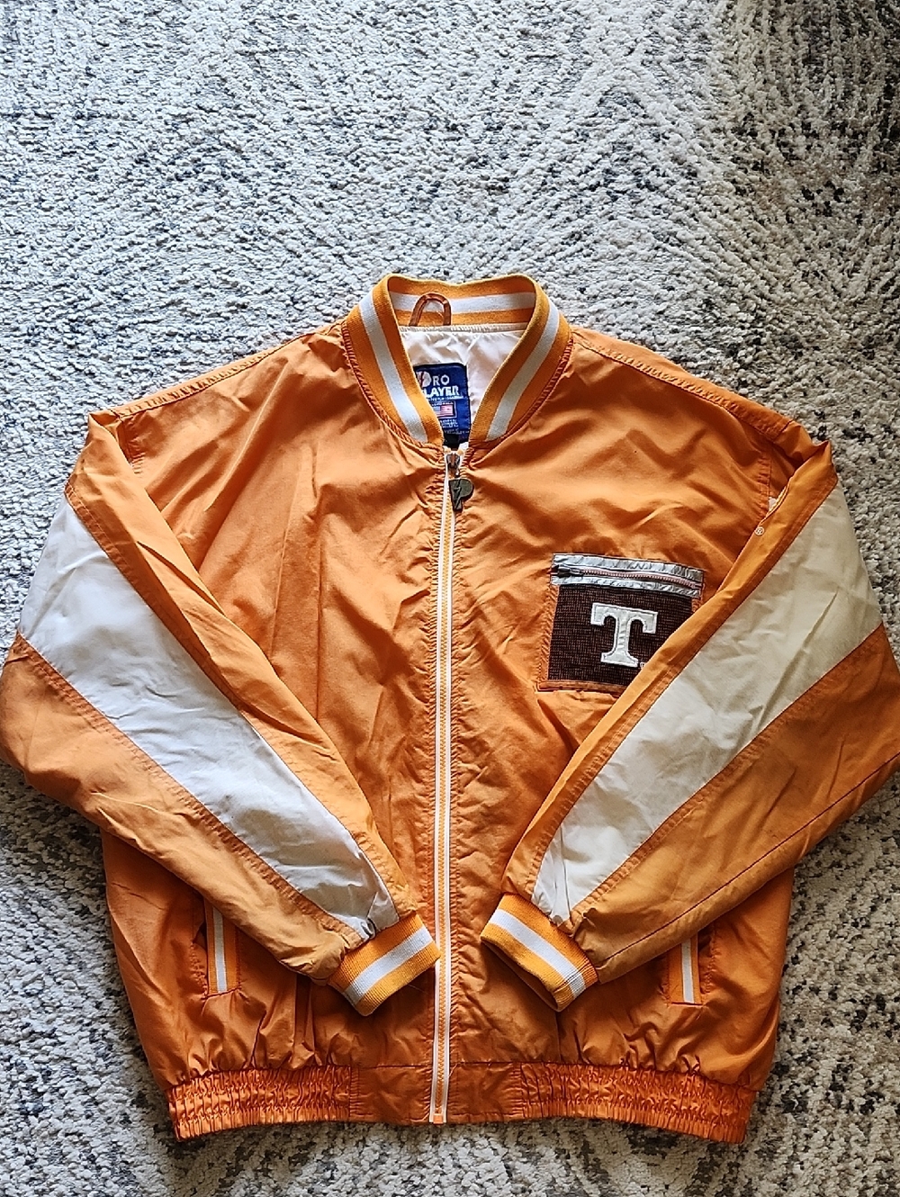 90s Pro Player Tennessee Volunteers Windbreaker Jacket Size Large